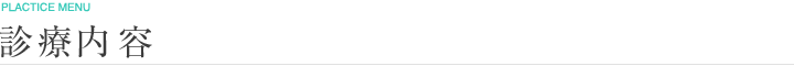 診療内容